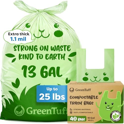 GreenTuff 13-Gallon Heavy-Duty