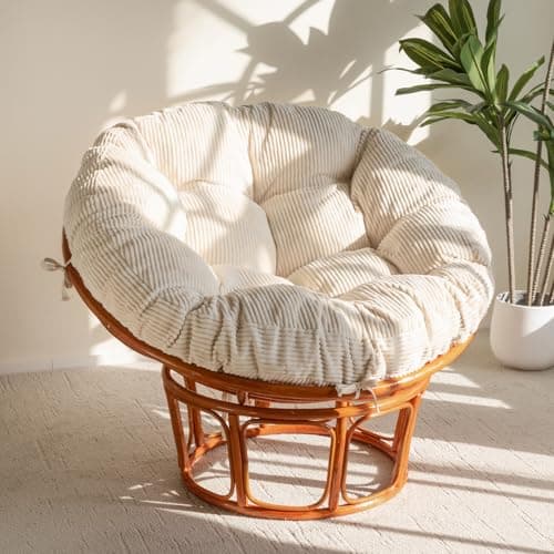 HIGOGOGO Papasan Cushion