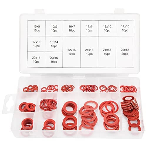 Red Paper Washers