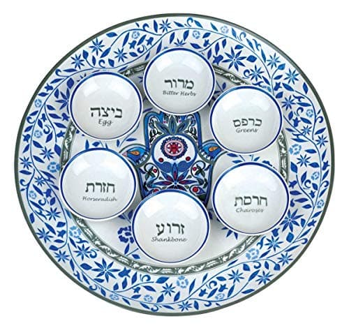 Floral Hamsa Seder