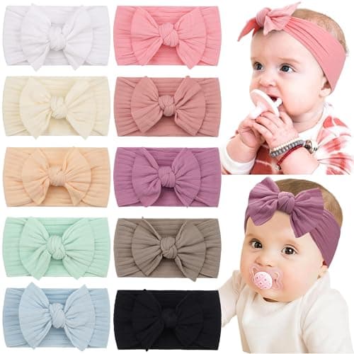 10-Color Stretch Headbands