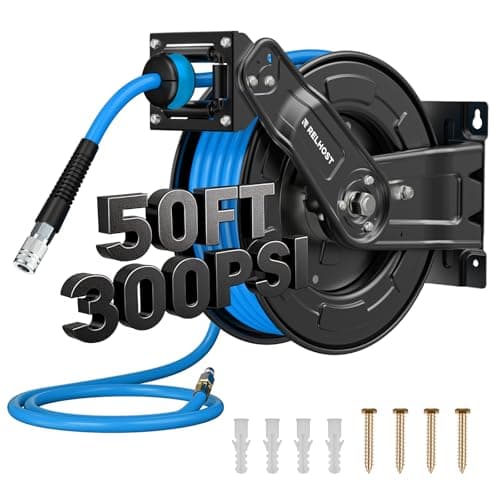 Relhost 50ft Hybrid Reel