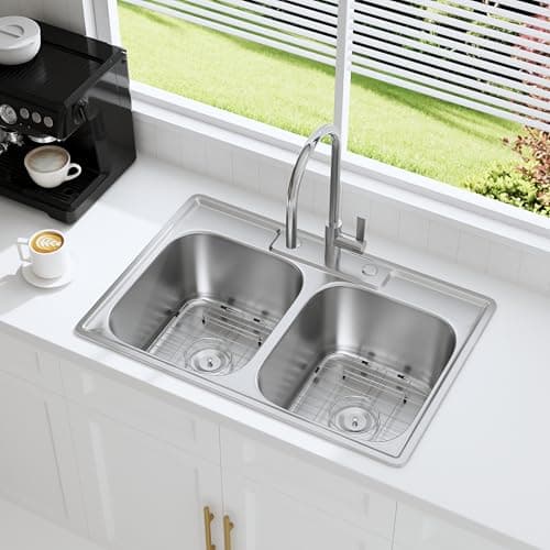 Durable 304 Double Sink