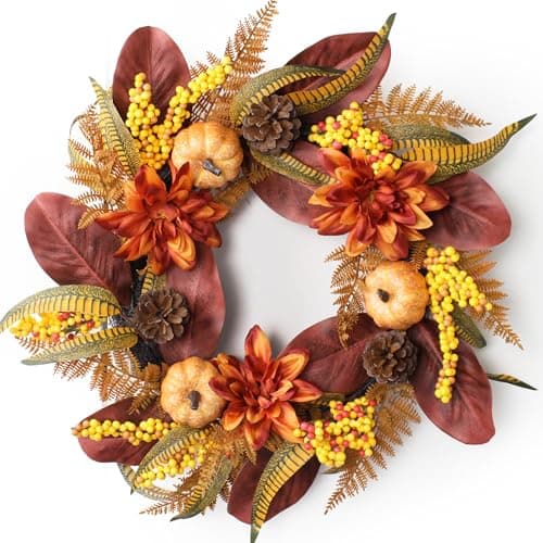 WILLITAT 24" Silk Wreath