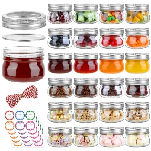 Mini 4oz Mason Jars