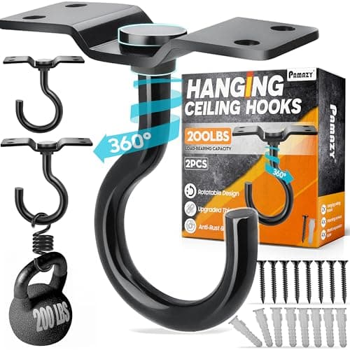 High-Capacity Rotatable Hooks
