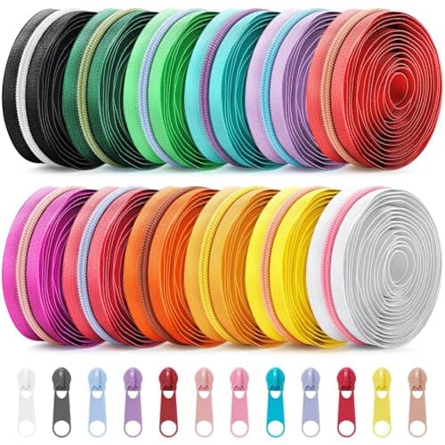 Solsew Colourful Zippers
