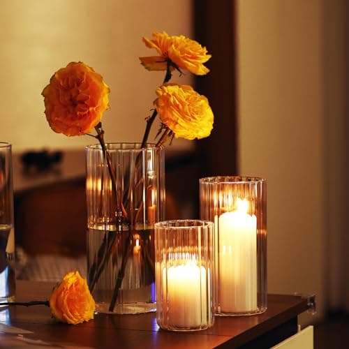 Ribbed Glass 3-Pack