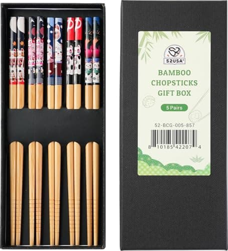 Bamboo Reusable Chopstick Set