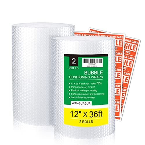 Dual Roll Bubble Wrap