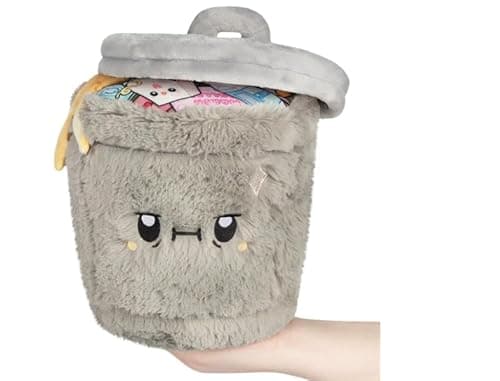 Plush Mini Trash Can