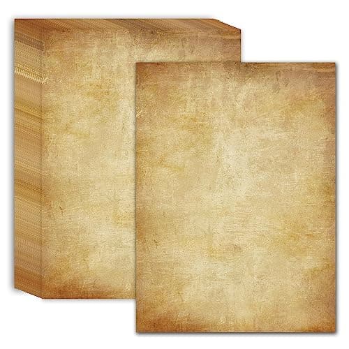 Thick Vintage Letter Paper