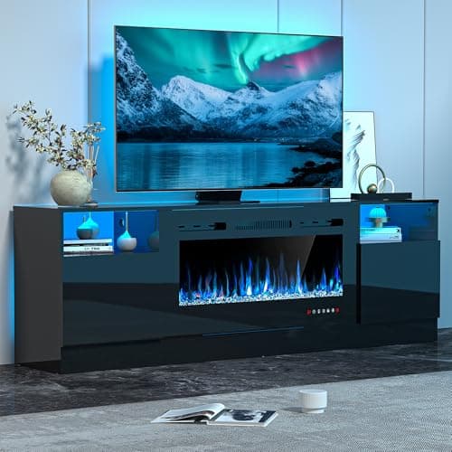 App-Controlled Fireplace Console