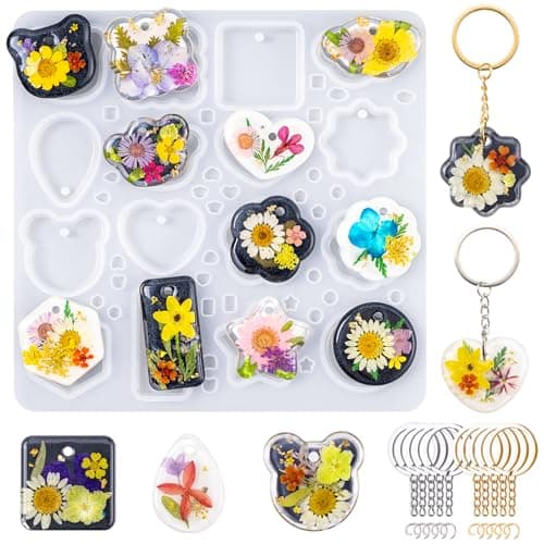 16-Cavity Keychain Molds