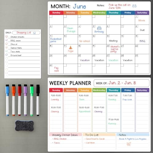 3-Pack Fridge Planner