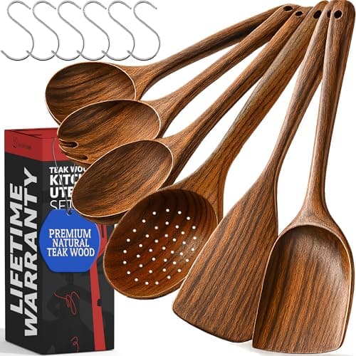 PriorityChef Teak 6-Piece Set