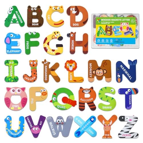 Wooden Animal Alphabet
