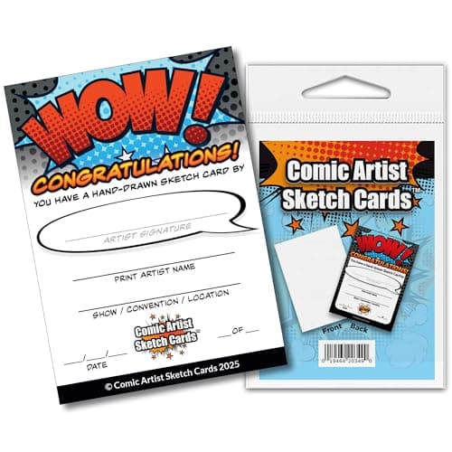 Premium Comic Sketch Cards