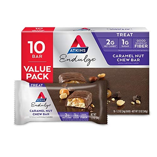 Low-Carb Caramel Nut Bar