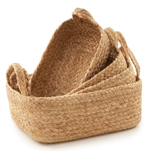 Natural Jute Basket Set