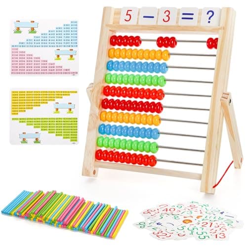 Interactive Wooden Abacus