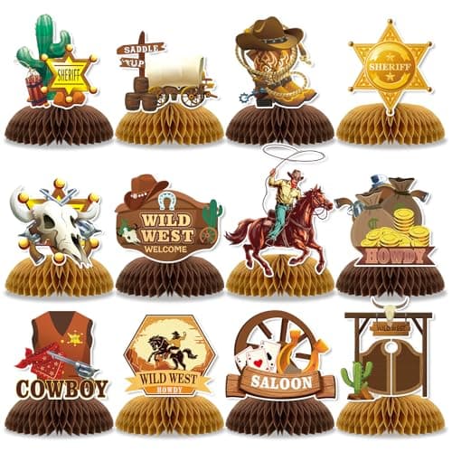 Western Cowboy Centerpieces