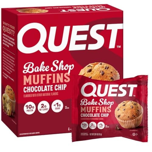 Protein Chocolate Chip Muffins