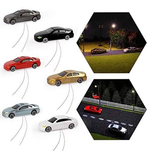 12PCS Lighted Model Cars