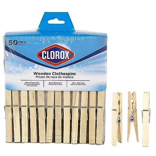 Classic Wooden Clothespins