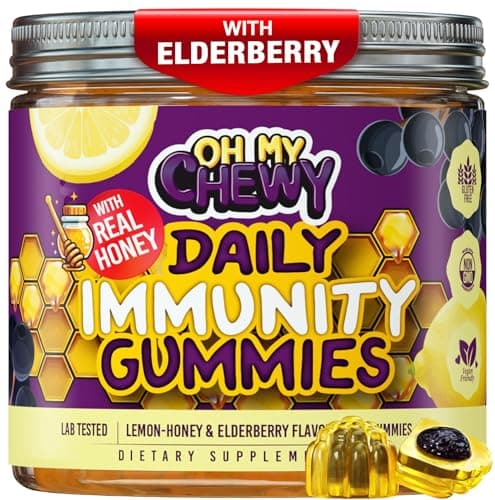 Chewy Elderberry Gummies