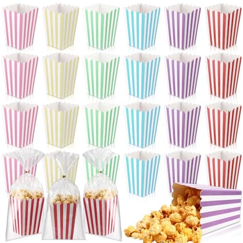 Pastel Popcorn & Treat Set