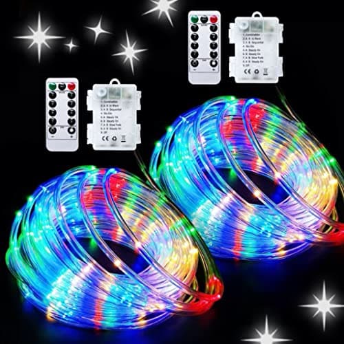 JMEXSUSS Battery Rope Lights