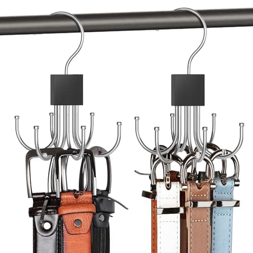 2-Pack 48-Belt Rack