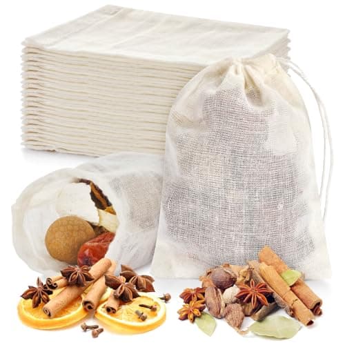 Drawstring Muslin Tea Bags