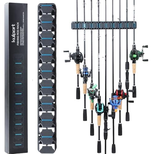 Wall-Mounted 9-Rod Rack
