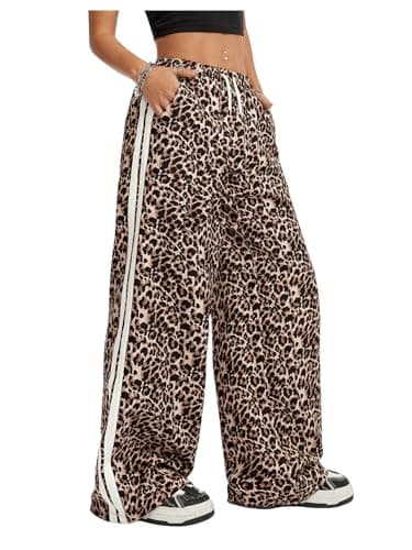 Y2K Leopard Pants
