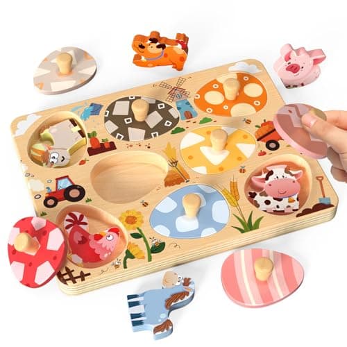 Farm Animal Egg Puzzle
