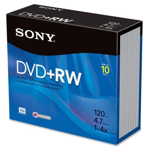 Sony Branded DVD+RW