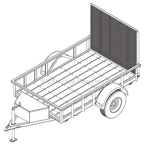 5x8 Utility Plans