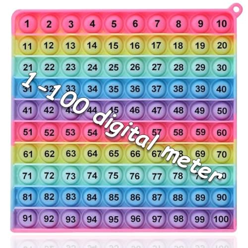 1-100 Learning Pop Board