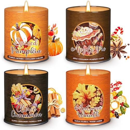 Fall 4‑Pack Soy Candles