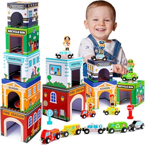 Magnetic Garage Stack
