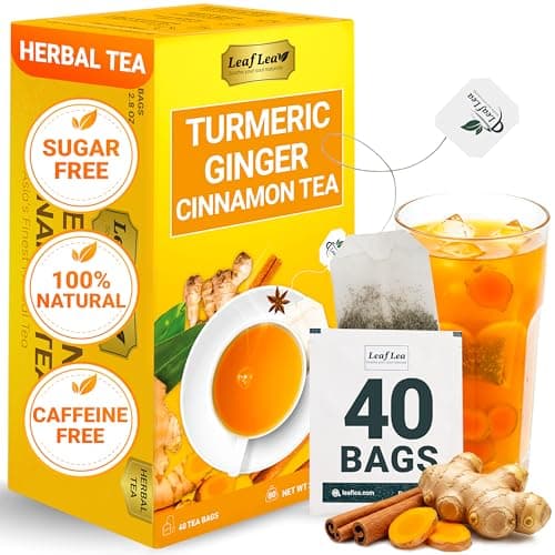 LeafLea Turmeric Ginger Tea