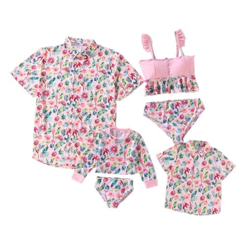 Floral Family Swim Set