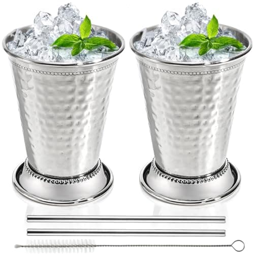 Hammered Steel Cups