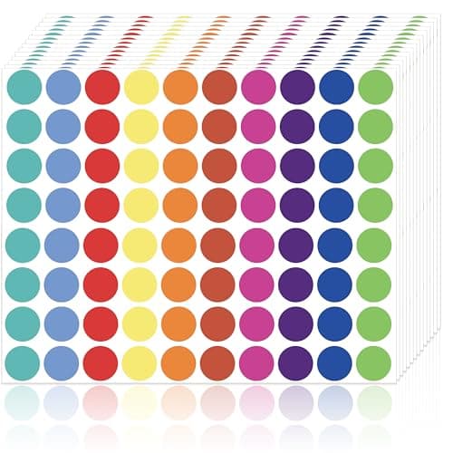 4000-Piece Color Dots
