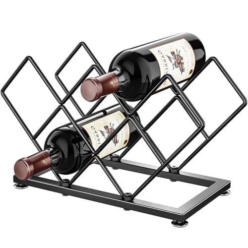 7‑Bottle Metal Rack