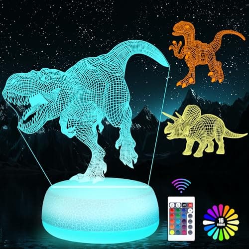 3D Dinosaur Night Lamp