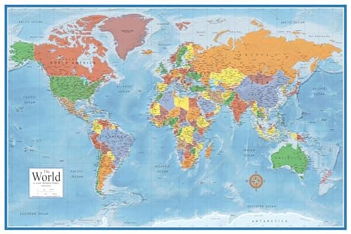 Budget-Friendly World Map