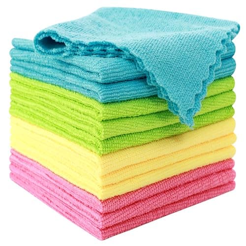 12-Pack Microfiber Rags
